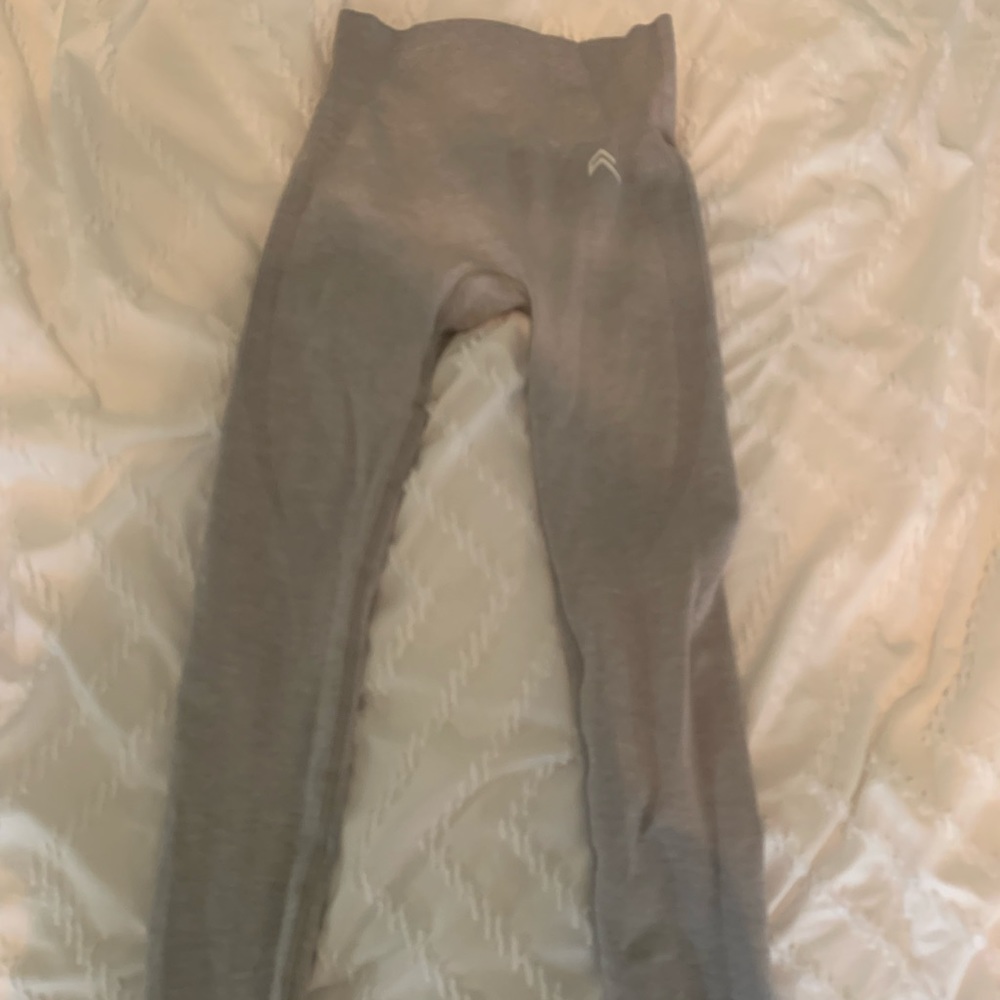 Classic Seamless Leggings Grey Marl Small Oner Active